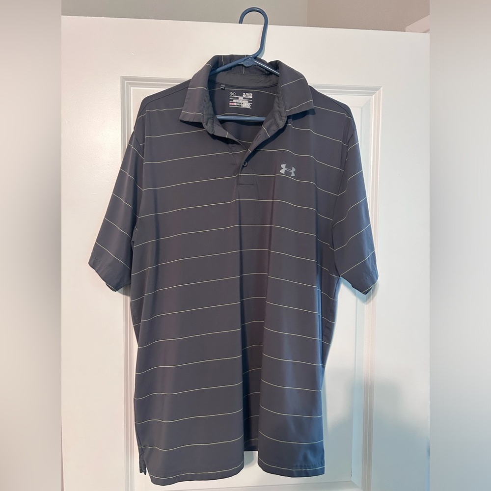 UnderArmour loose heat gear polo in XLT